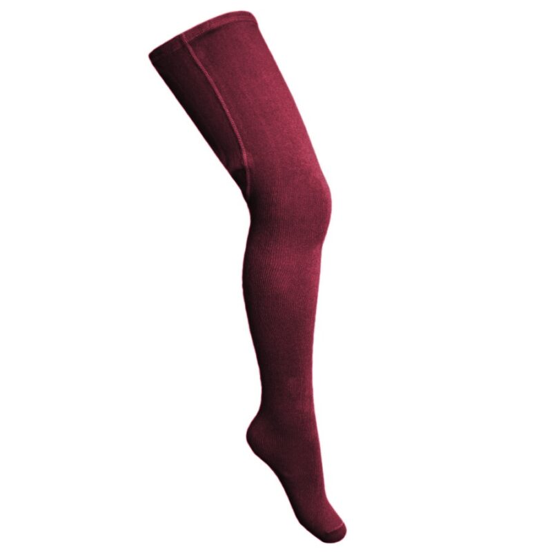 Ciorăpei cu chilot vișiniu Miranda Textil