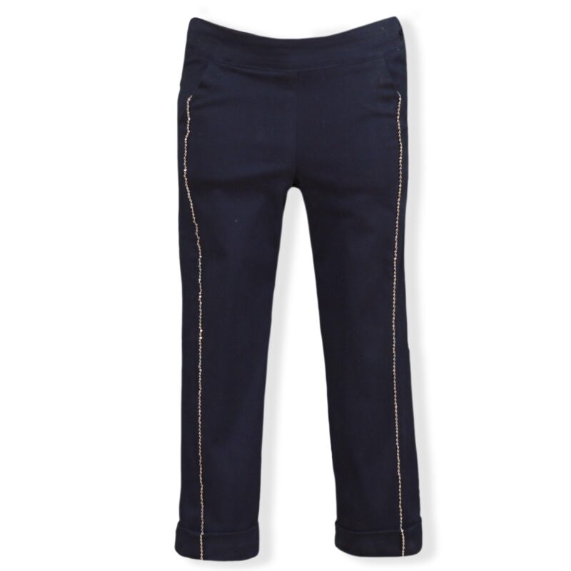 Pantaloni lungi bleumarin Miranda Textil