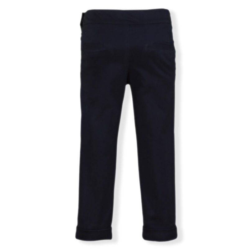 Pantaloni lungi bleumarin Miranda Textil - imagine 2