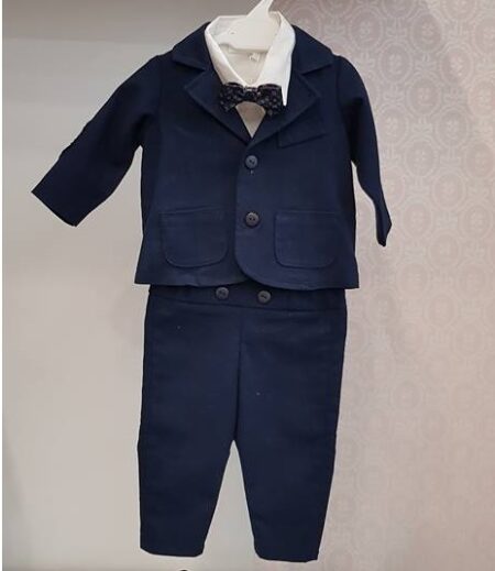 Costum 3 piese bleumarin Innocence