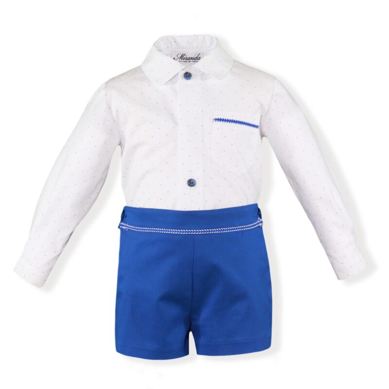 Costumas albastru marin baiat Miranda Textil