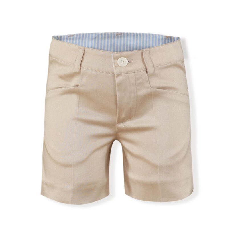Pantalon scurt baiat crem Miranda