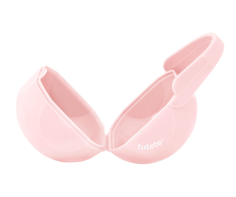 Cutie pentru suzetă roz "Baby" - imagine 2