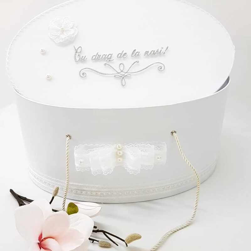 Trusou botez oval personalizat