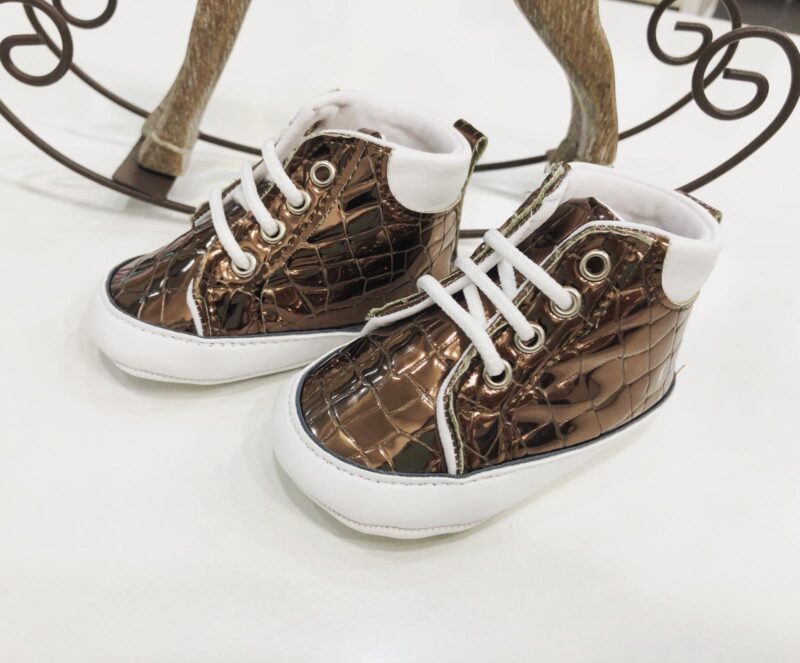 Sneakers bebe lucioși - imagine 6