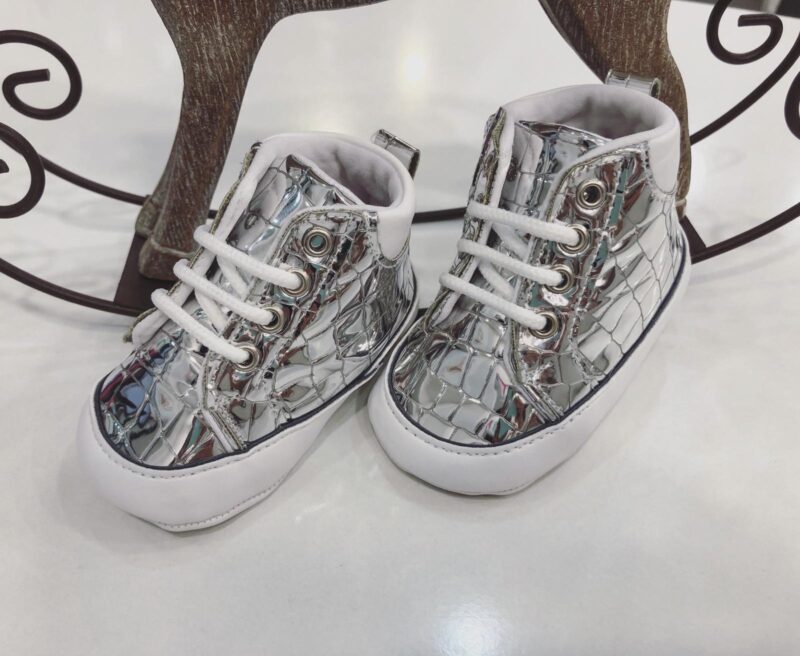 Sneakers bebe lucioși - imagine 2