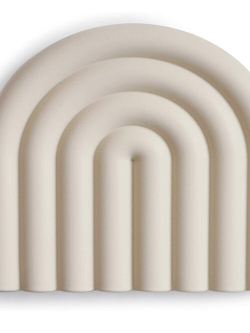 Jucarie dentiție Mushie rainbow shifting sand