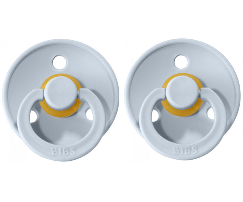 Set 2 suzete BIBS baby blue