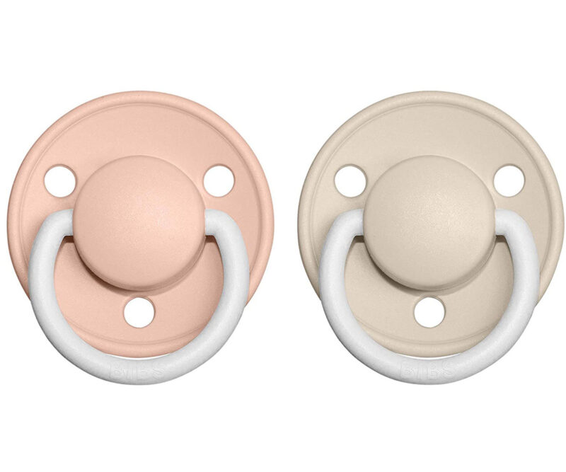 Set 2 suzete BIBS de LUX night blush-vanilla