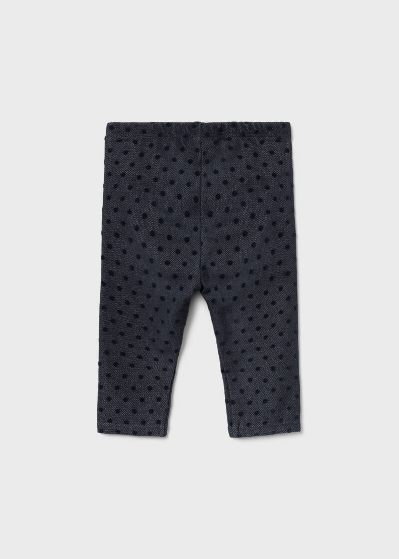 Leggings bleumarin cu bulinuțe fetițe Mayoral - imagine 2