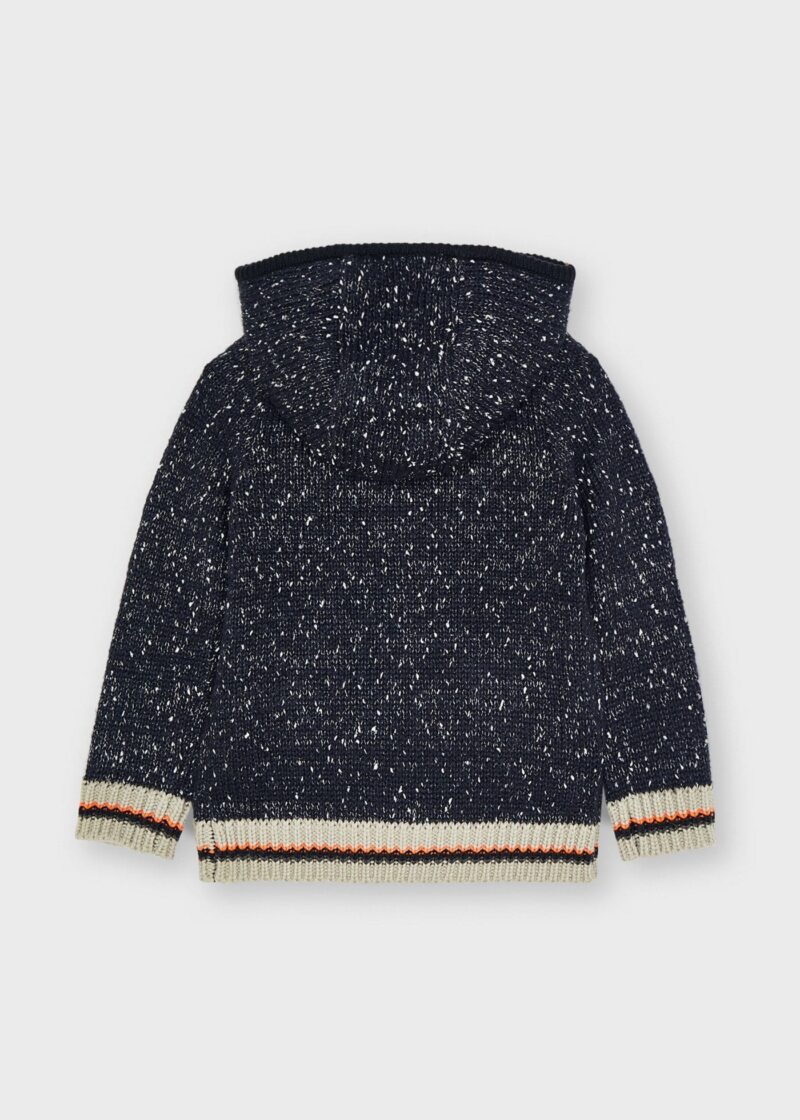 Hanorac bleumarin închis tricot neps Mayoral - imagine 2