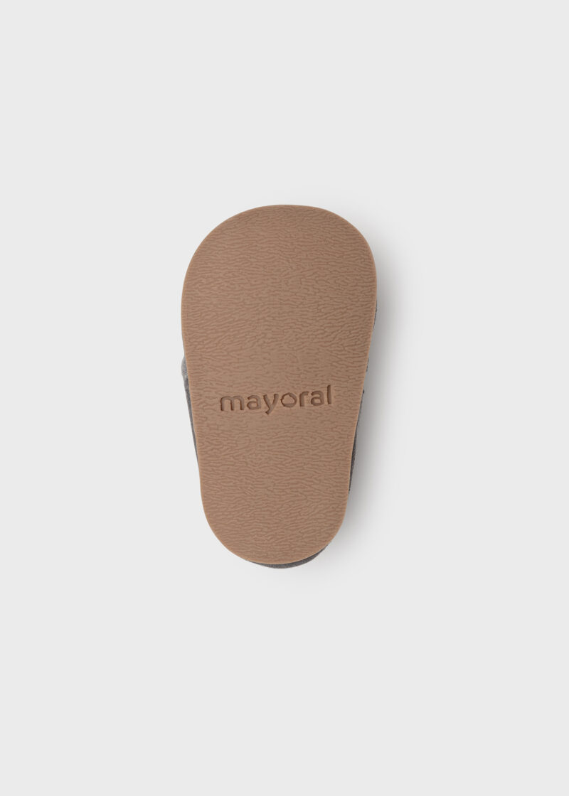 Pantofi eleganți gri nou-născut băiat Mayoral - imagine 4