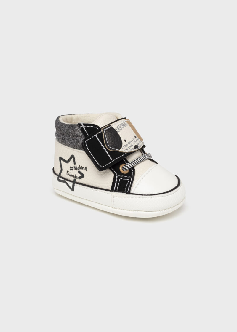 Pantofi sport multicolori crem-negru Mayoral - imagine 2
