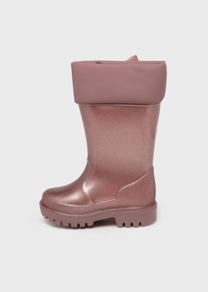 Ghete de apă rosa glitter bebe fetiță Mayoral - imagine 2