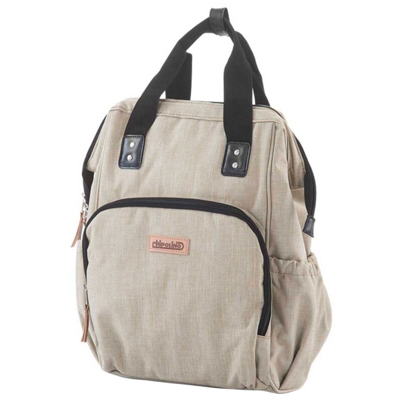 Rucsac și gentuță de înfășat Chipolino denim frappe
