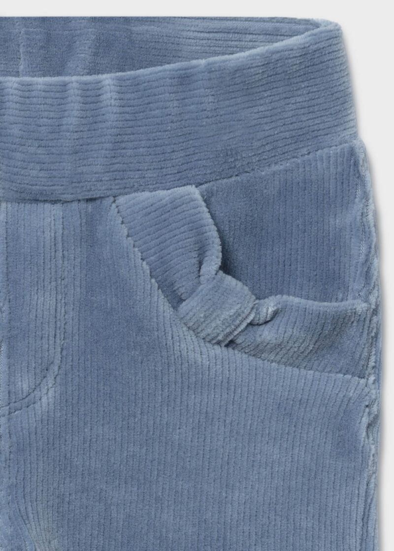 Pantaloni indigo lungi raiați basic fetițe Mayoral - imagine 3