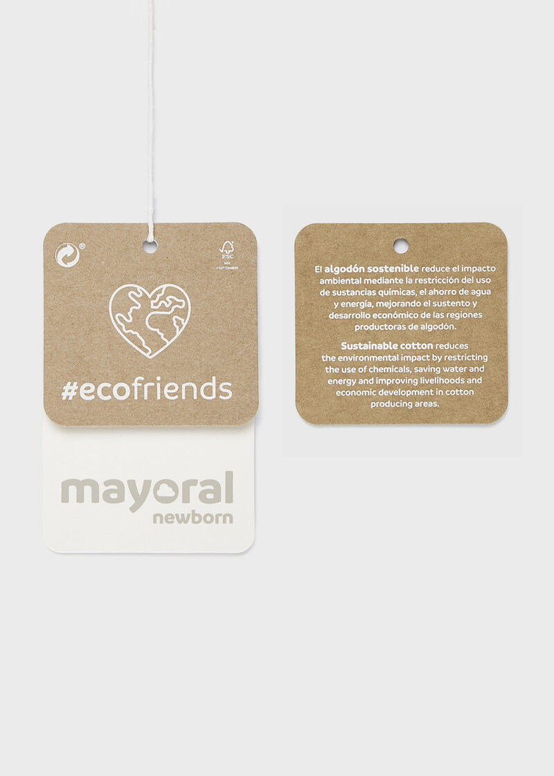 Hanorac roz matlasat ECOFRIENDS nou-născut fetițe Mayoral - imagine 4