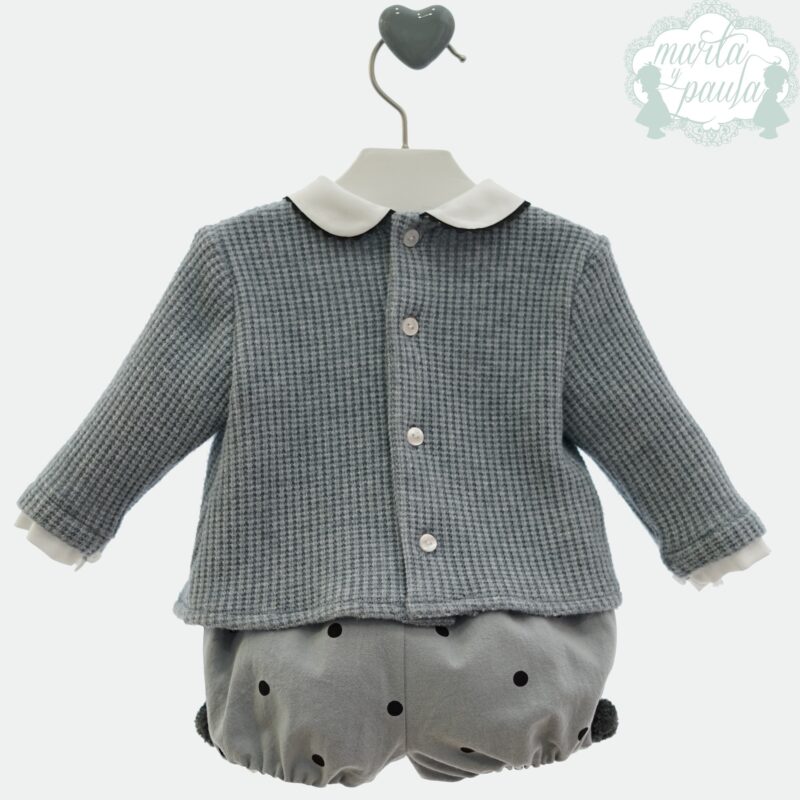 Compleu baieței stone sky blue MADONNA - imagine 2