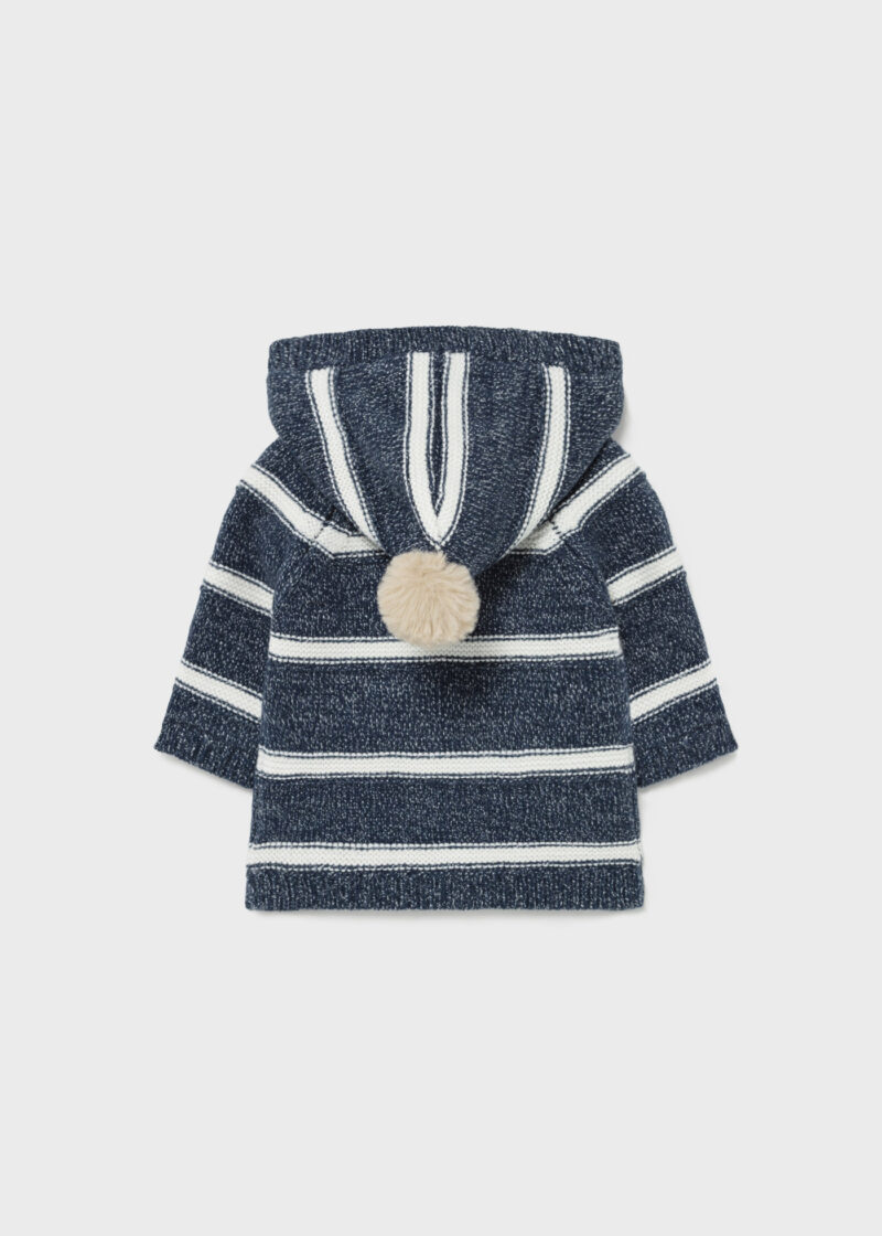 Cardigan azul din tricot nou-născut băiat Mayoral - imagine 2