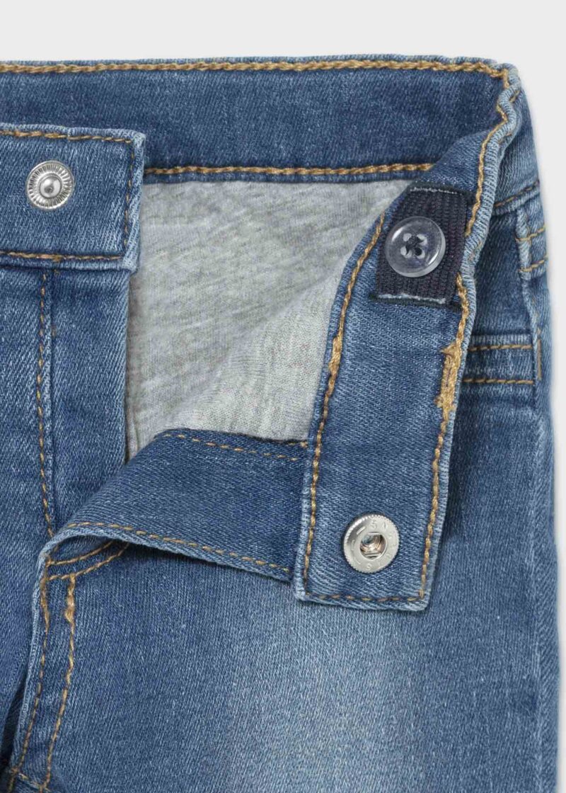 Pantaloni lungi din denim nou-născut fată Mayoral - imagine 3