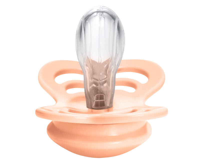 Set 2 suzete BIBS SUPREME pink plum/peach - imagine 5