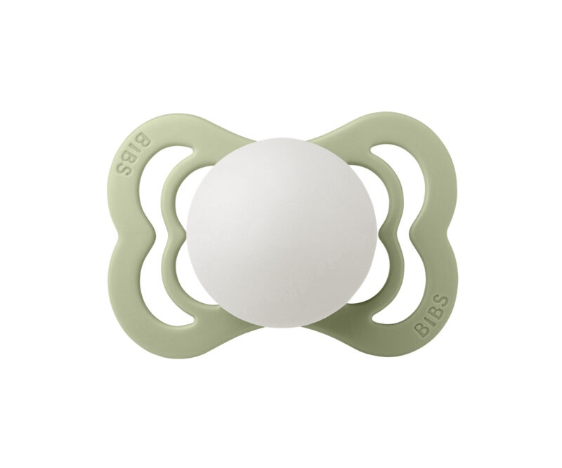 Set 2 suzete BIBS SUPREME sage-cloud de noapte - imagine 2
