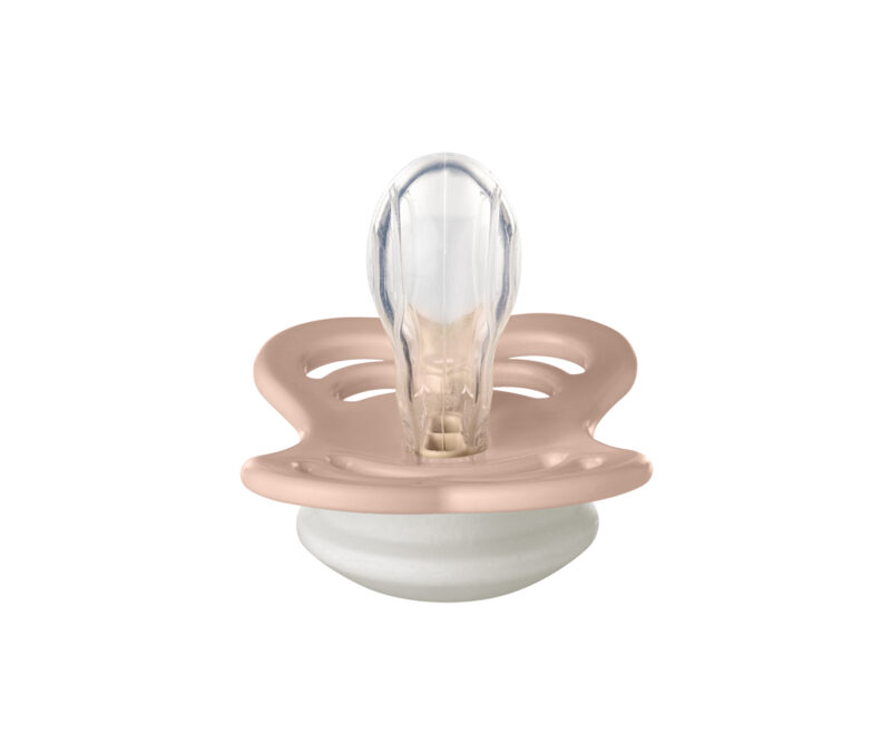 Set 2 suzete BIBS SUPREME blush-vanilla de noapte - imagine 3