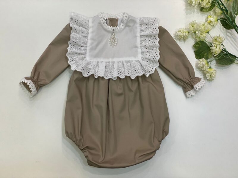 Salopetă Daisy bej Little Rose