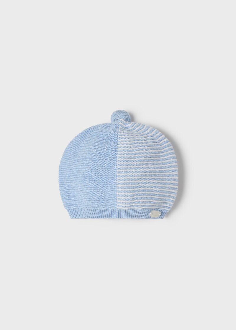 Căciulă dream blue ECOFRIENDS tricot nou-născut băiat Mayoral - imagine 2