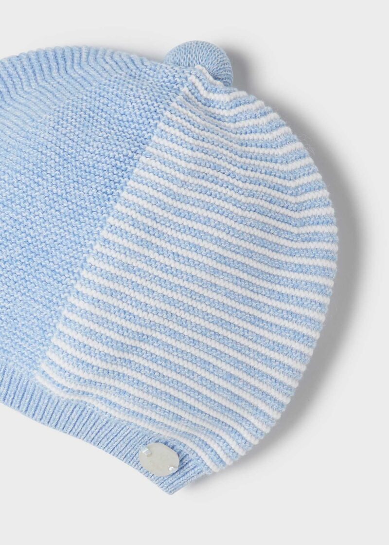 Căciulă dream blue ECOFRIENDS tricot nou-născut băiat Mayoral - imagine 3
