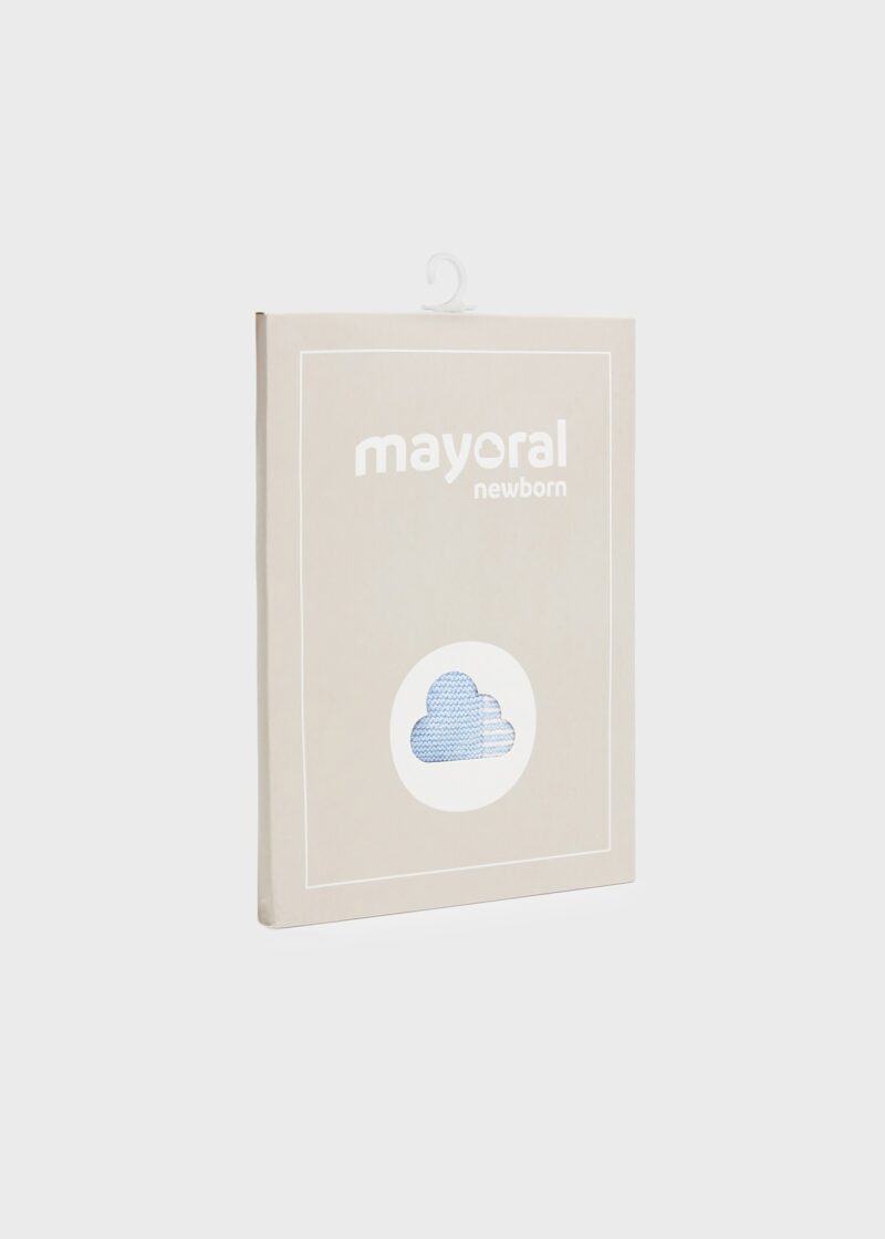 Căciulă dream blue ECOFRIENDS tricot nou-născut băiat Mayoral - imagine 4