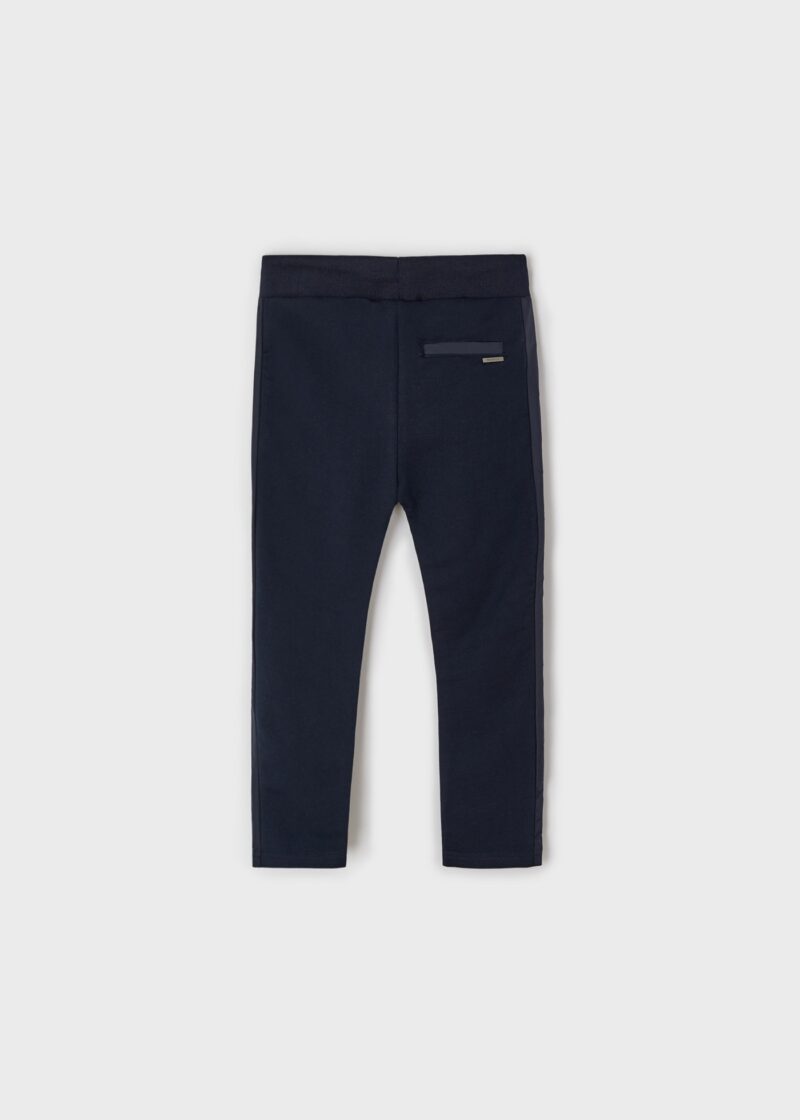 Pantaloni lungi marino pluș eleganți băiat Mayoral - imagine 3