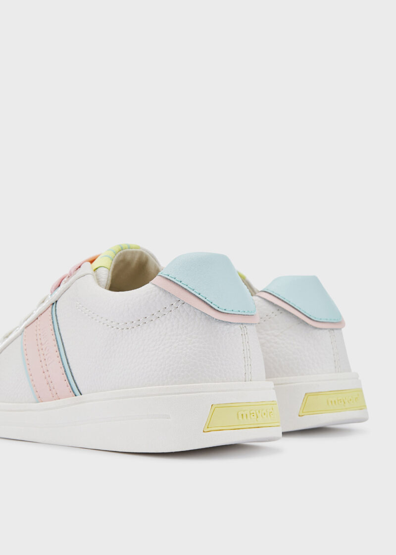 Pantofi sport roz multicolori Mayoral - imagine 4