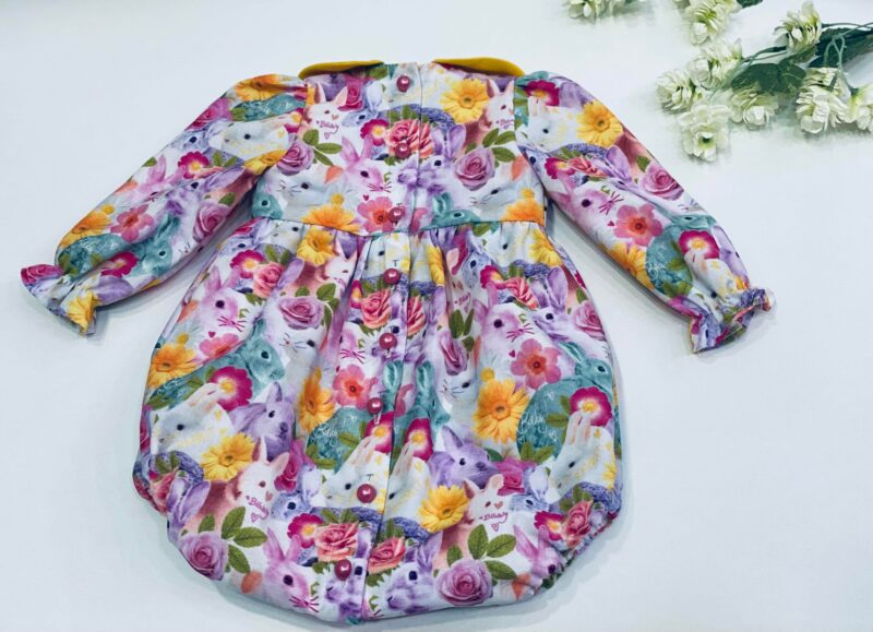 Salopeta Bunny Merry -Little Rose - imagine 3
