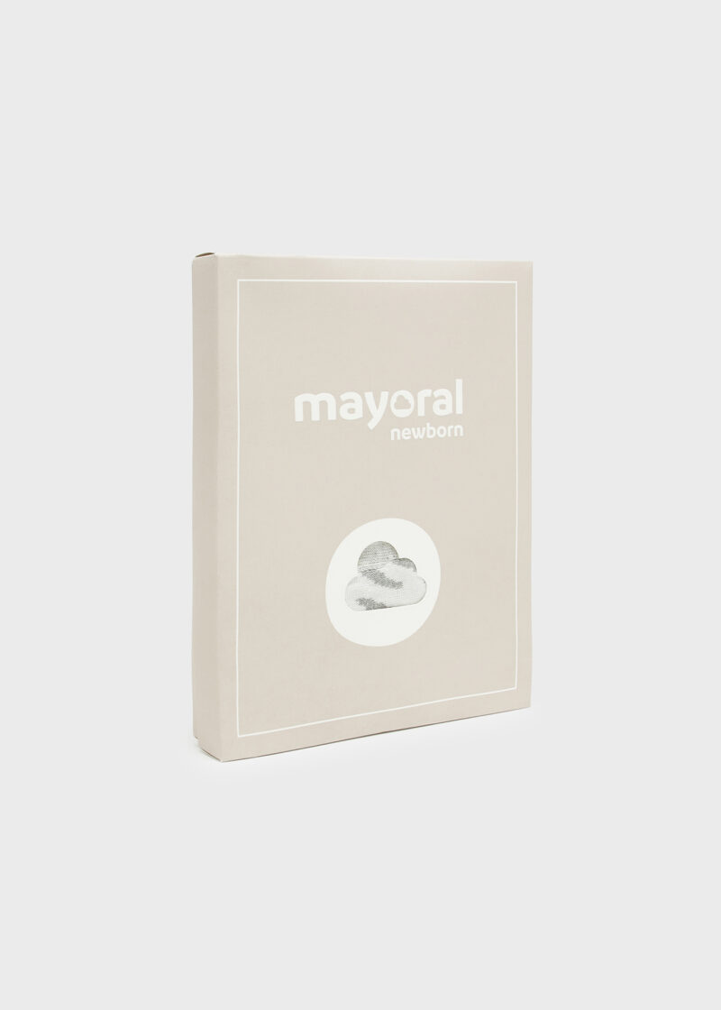 Set salopetă zebră ECOFRIENDS nou-născut băiat Mayoral - imagine 6