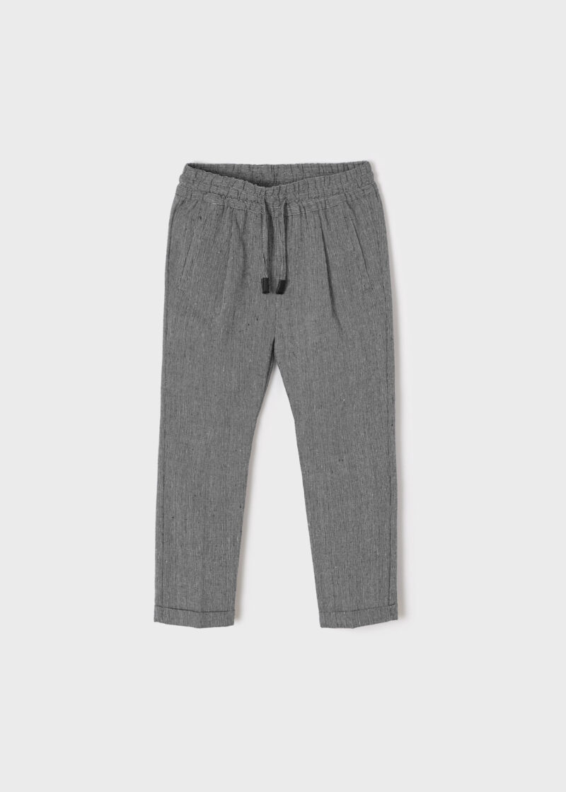 Pantaloni marino lungi chino relaxați băiat Mayoral - imagine 2