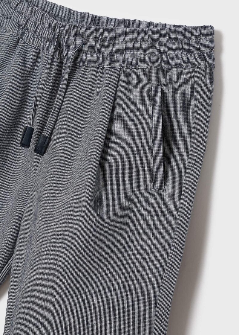 Pantaloni marino lungi chino relaxați băiat Mayoral - imagine 4
