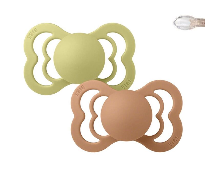 Set 2 suzete Bibs Supreme meadow-earth
