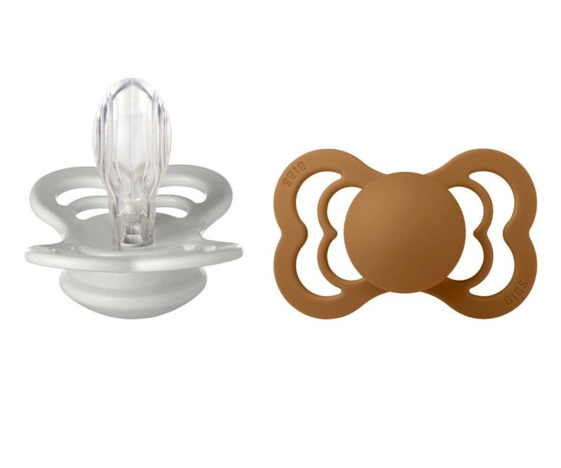 Set 2 suzete Bibs Supreme haze-caramel - imagine 2