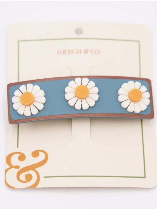 Clips păr margarete blue Grech&Co