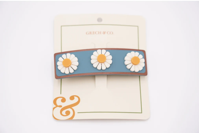 Clips păr margarete blue Grech&Co