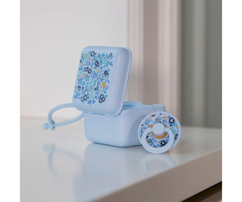 Cutiuta pentru suzeta Bibs Liberty Chamomile-Baby Blue - imagine 3