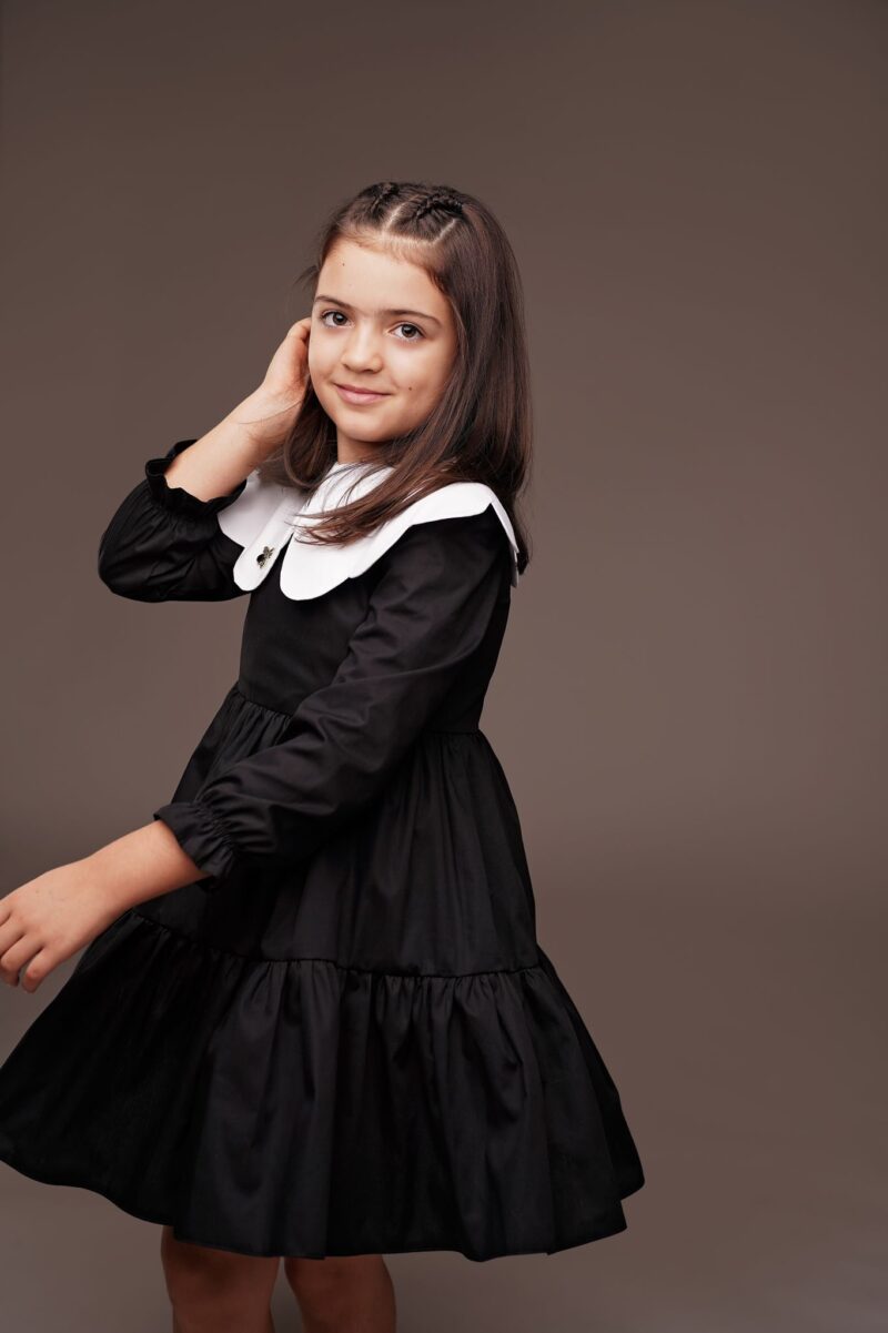 Rochie Black Love, Little Rose - imagine 3