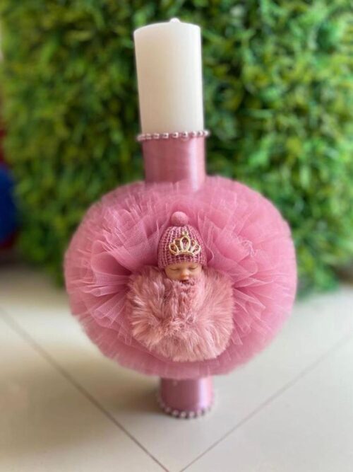 Lumanare Rosa Baby