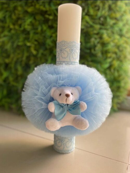Lumanare Bear Blue