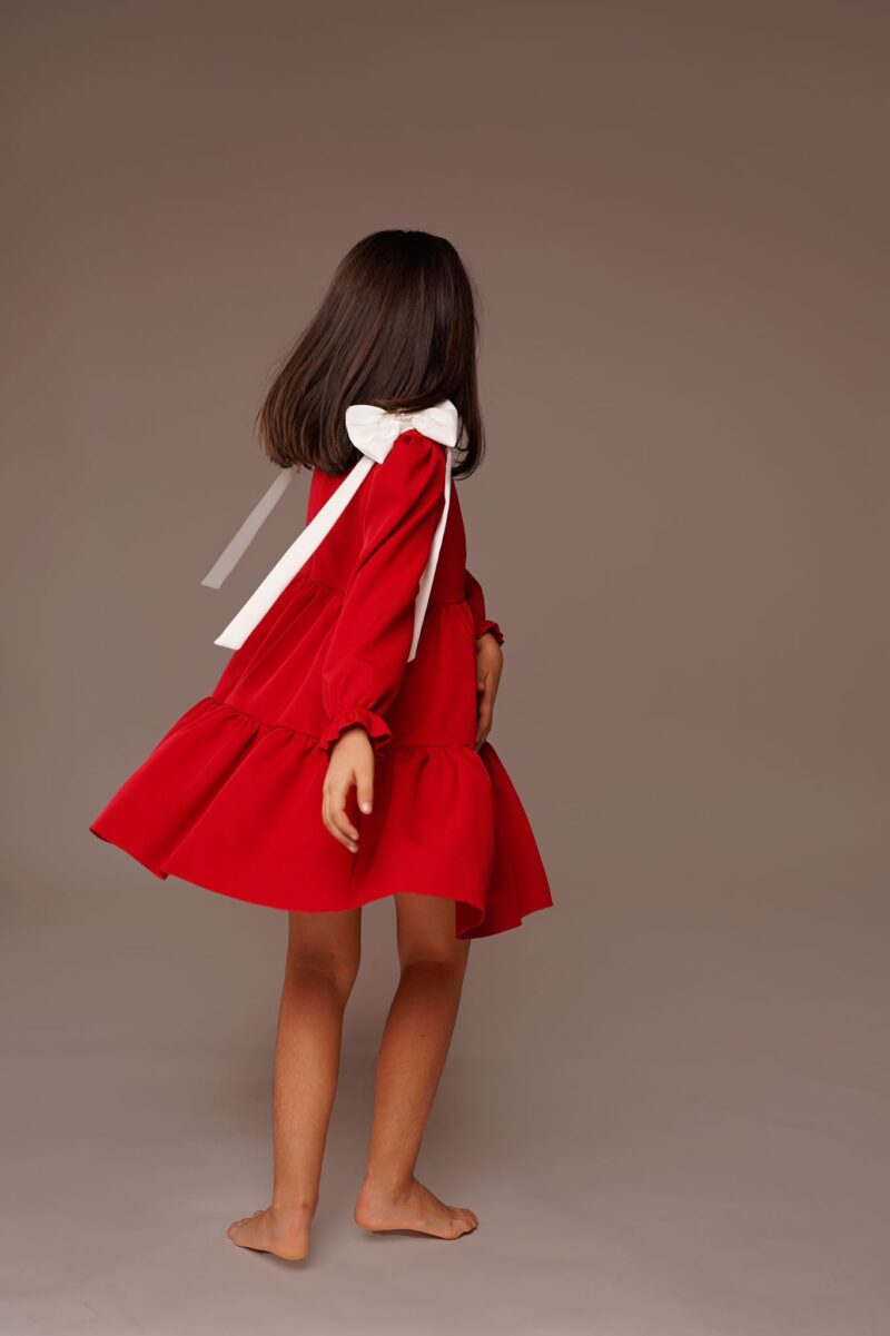 Rochie Red Rose, Little Rose - imagine 2