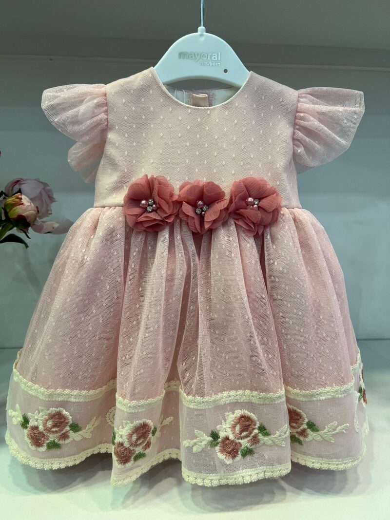 Rochita florala pentru botez,Little Rose