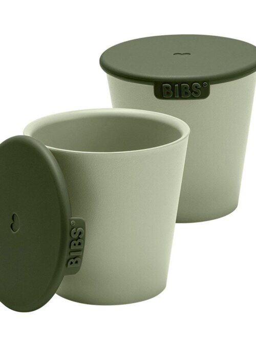 Set 2 pahare Bibs,sage