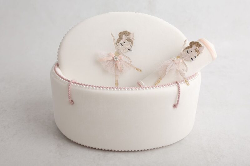 Trusou botez si lumanare,balerina - imagine 2