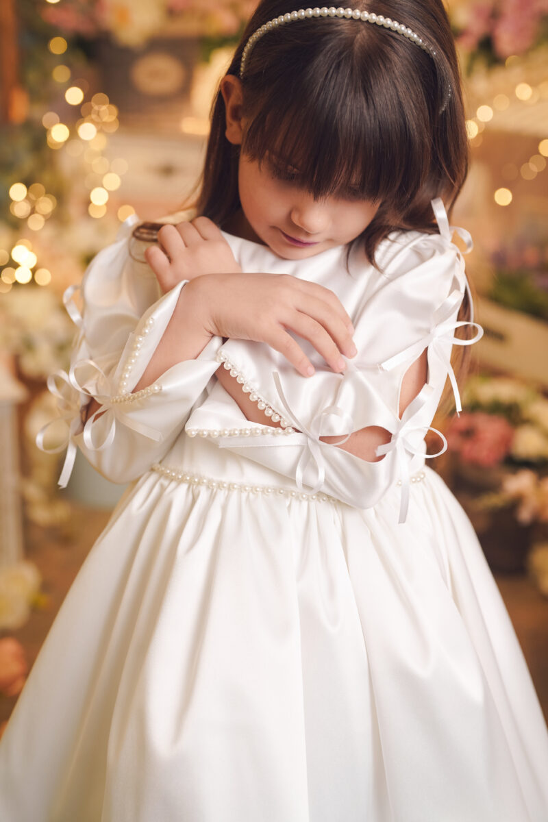 Rochie Ceremonie Marina White,Little Rose